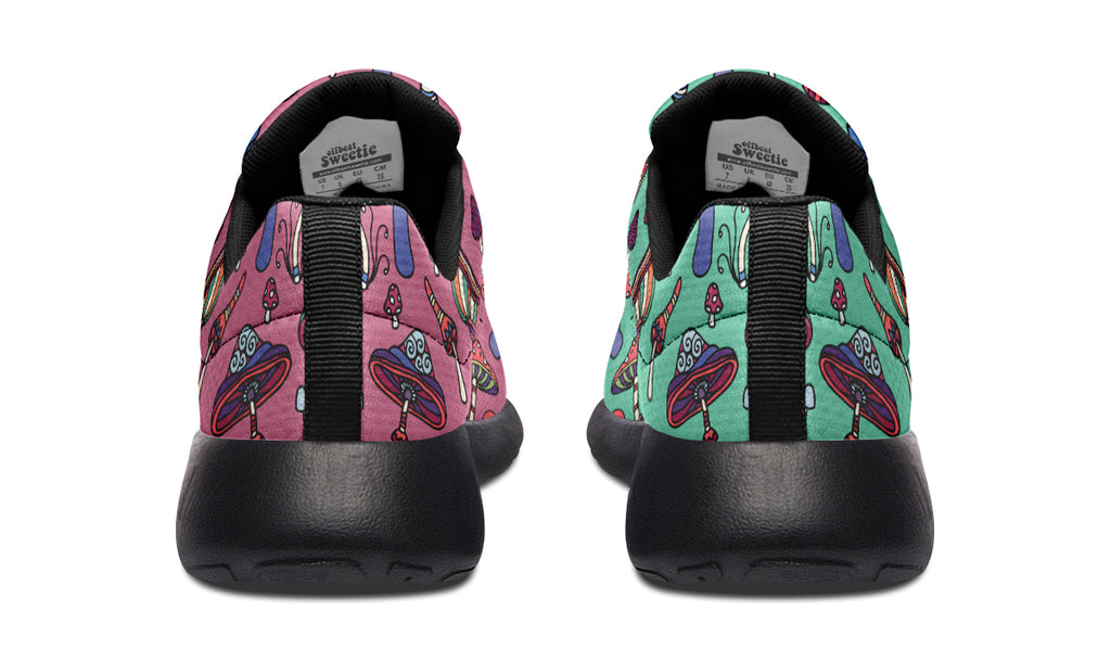 Mismatched Mushrooms Sneakers - Offbeat Sweetie