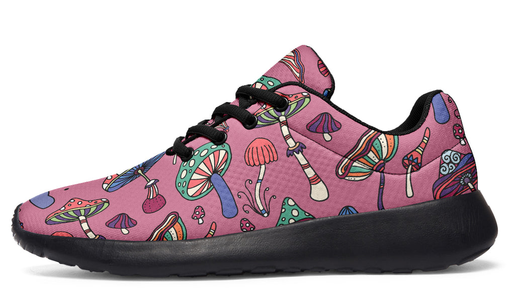 Mismatched Mushrooms Sneakers - Offbeat Sweetie