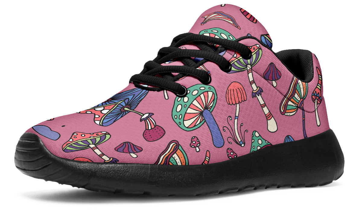 Mismatched Mushrooms Sneakers - Offbeat Sweetie