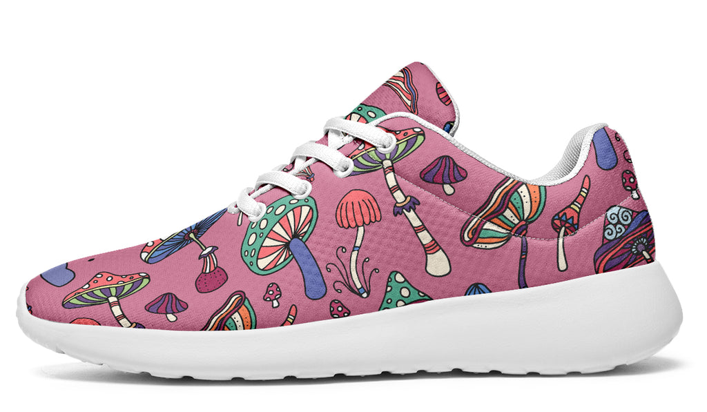 Mismatched Mushrooms Sneakers - Offbeat Sweetie