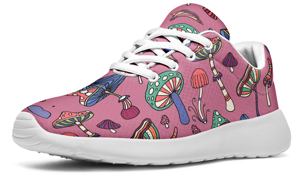 Mismatched Mushrooms Sneakers - Offbeat Sweetie