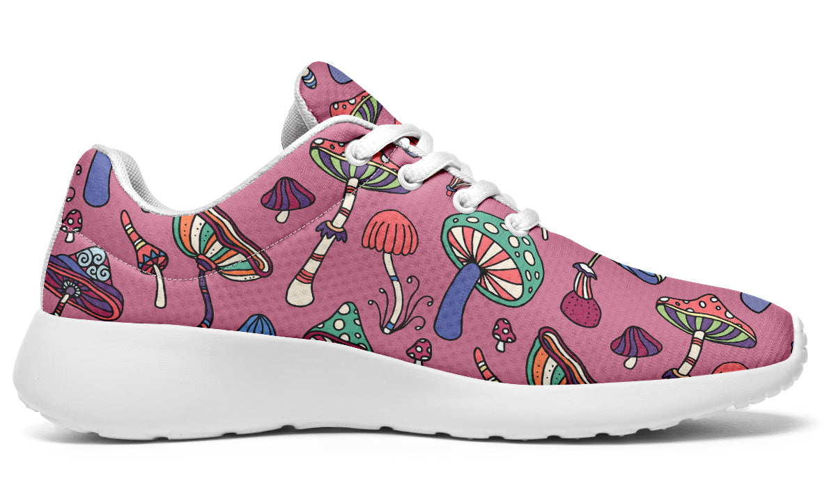 Mismatched Mushrooms Sneakers - Offbeat Sweetie