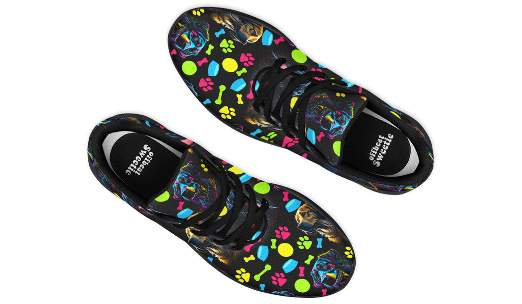 Neon Dogs Sneakers - Offbeat Sweetie