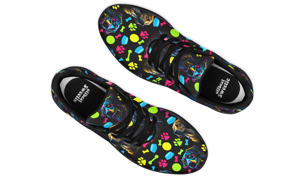 Neon Dogs Sneakers - Offbeat Sweetie