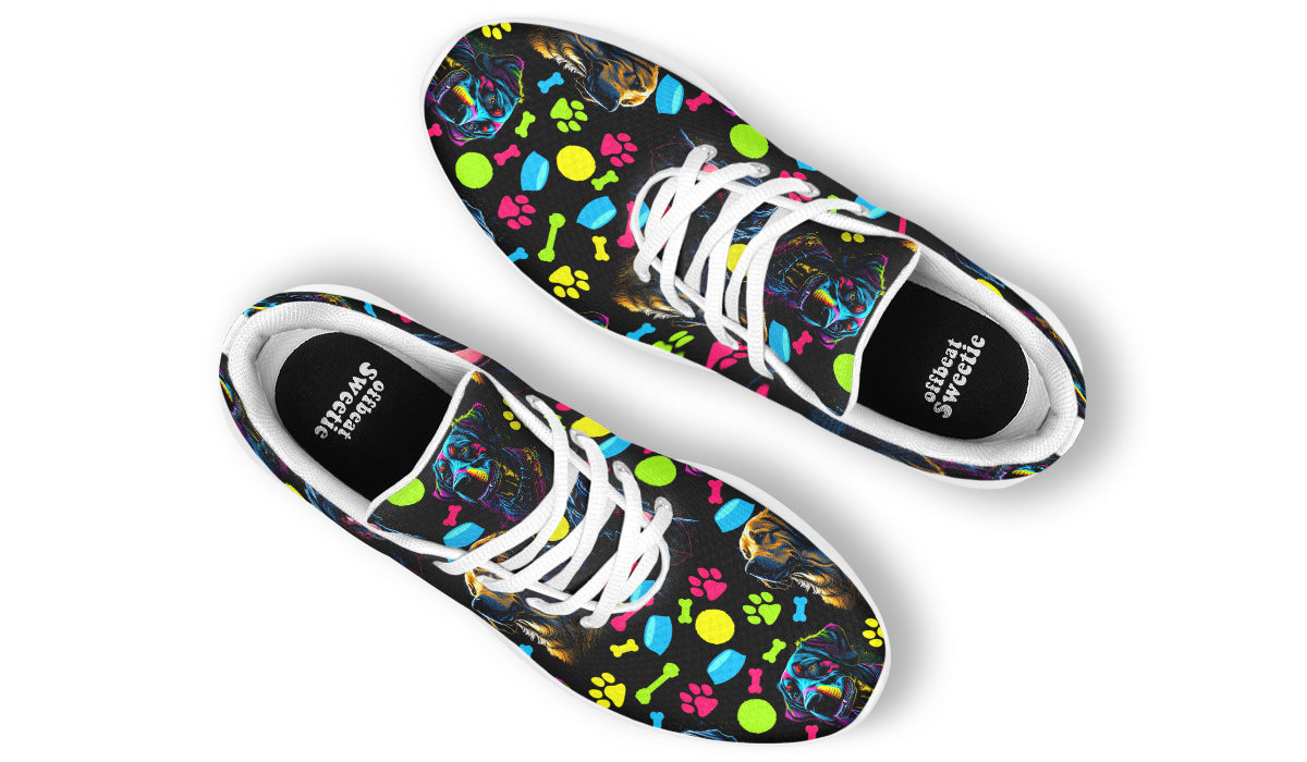 Neon Dogs Sneakers - Offbeat Sweetie