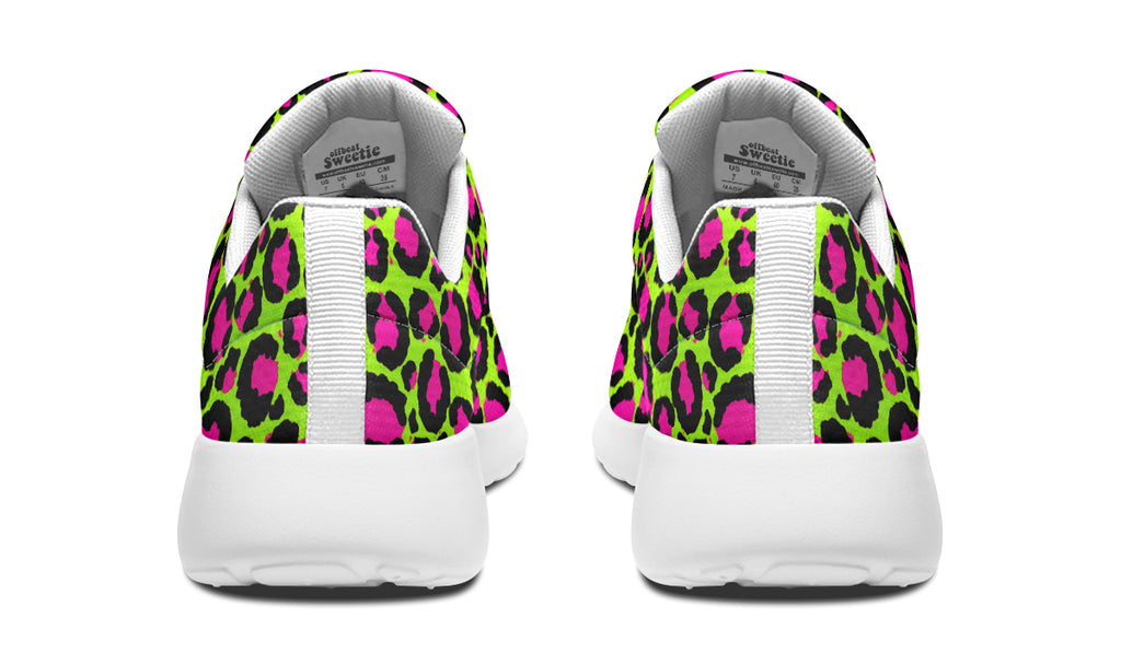 Neon Leopard Sneakers - Offbeat Sweetie