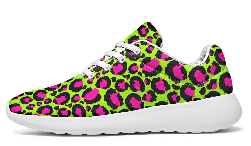 Neon Leopard Sneakers - Offbeat Sweetie