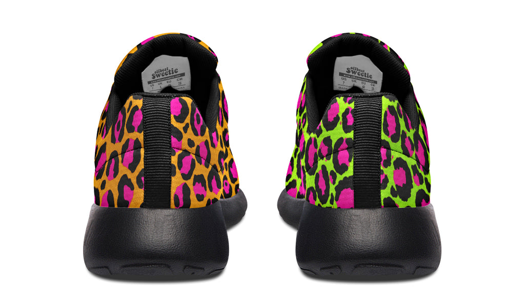 Neon Leopard x Neon Safari Mismatch Sneakers