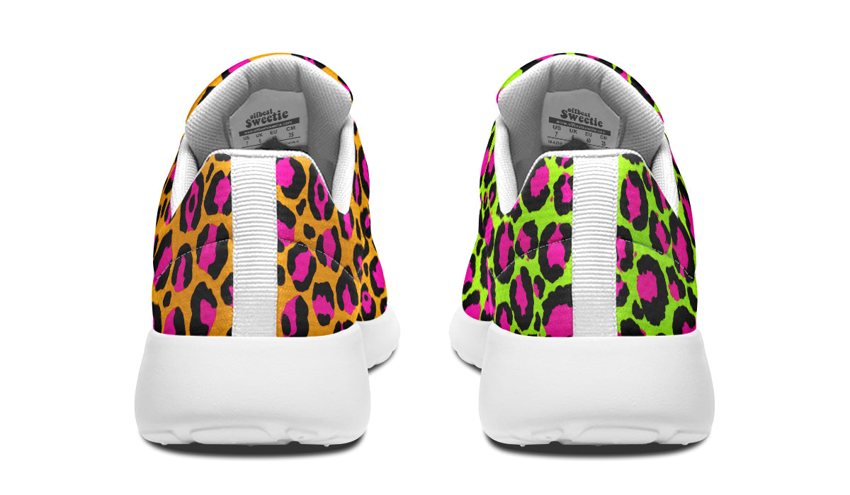 Neon Leopard x Neon Safari Mismatch Sneakers