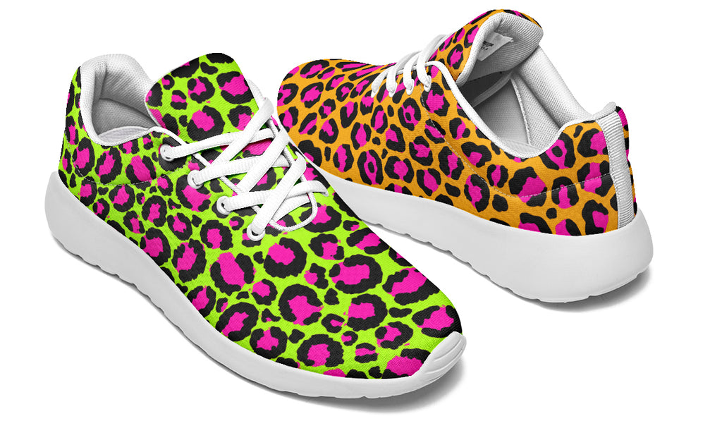 Neon Leopard x Neon Safari Mismatch Sneakers