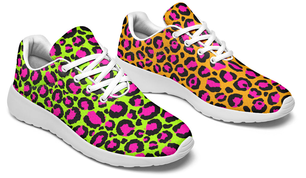 Neon Leopard x Neon Safari Mismatch Sneakers