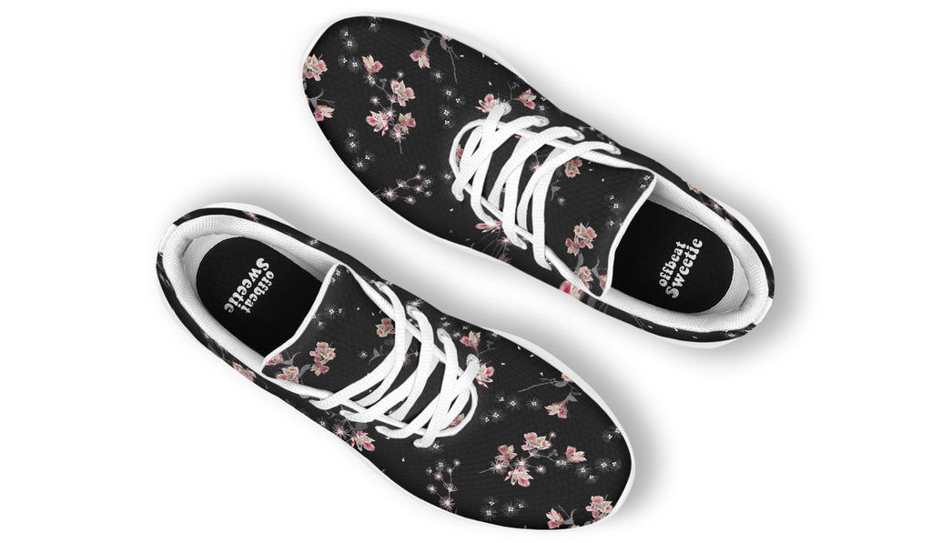 Night Garden Sneakers - Offbeat Sweetie