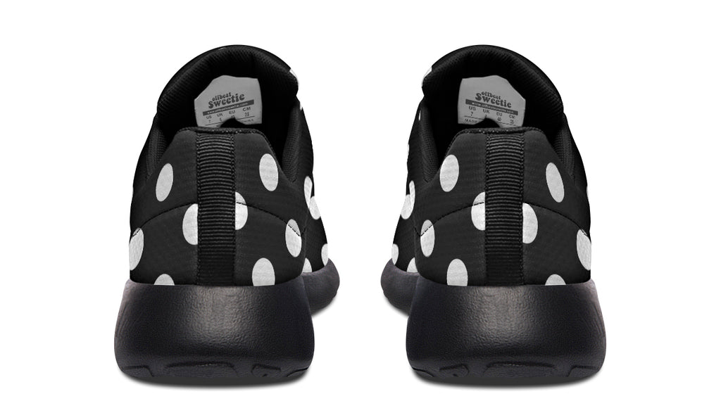 Paint It Black Polka Dot Sneakers
