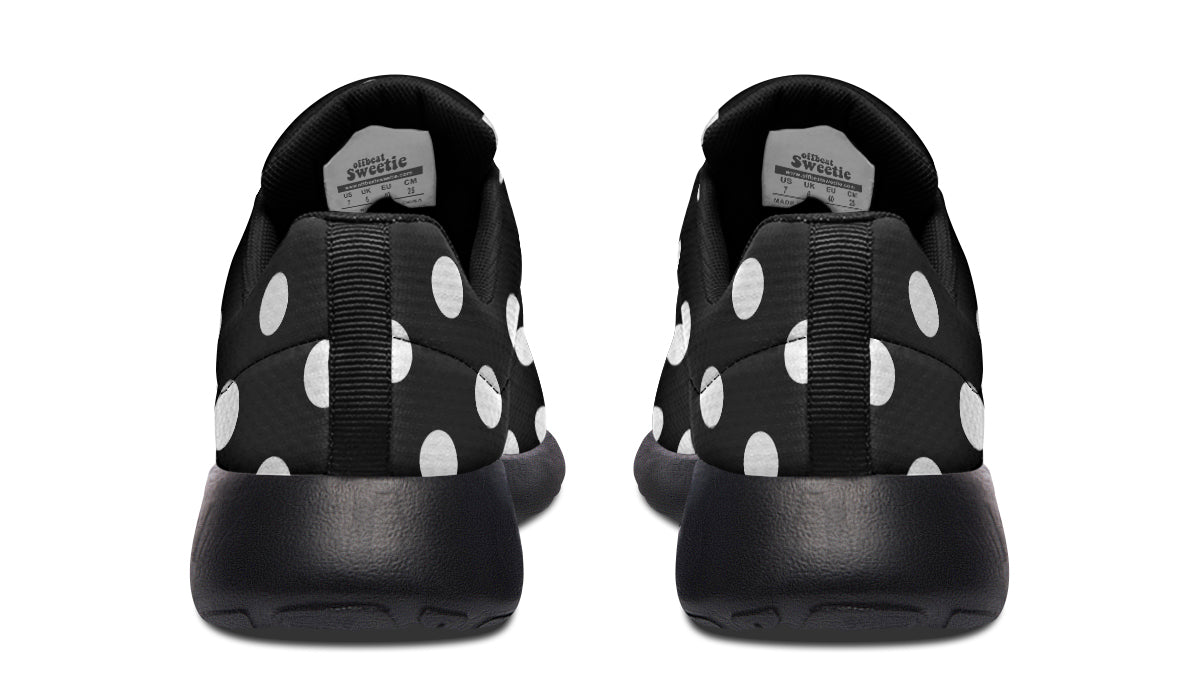 Paint It Black Polka Dot Sneakers