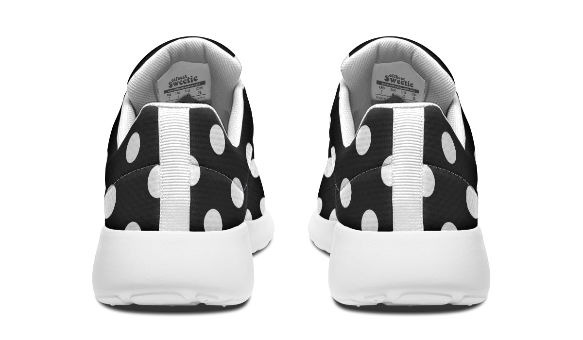 Paint It Black Polka Dot Sneakers