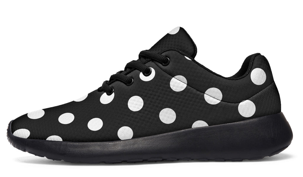 Paint It Black Polka Dot Sneakers