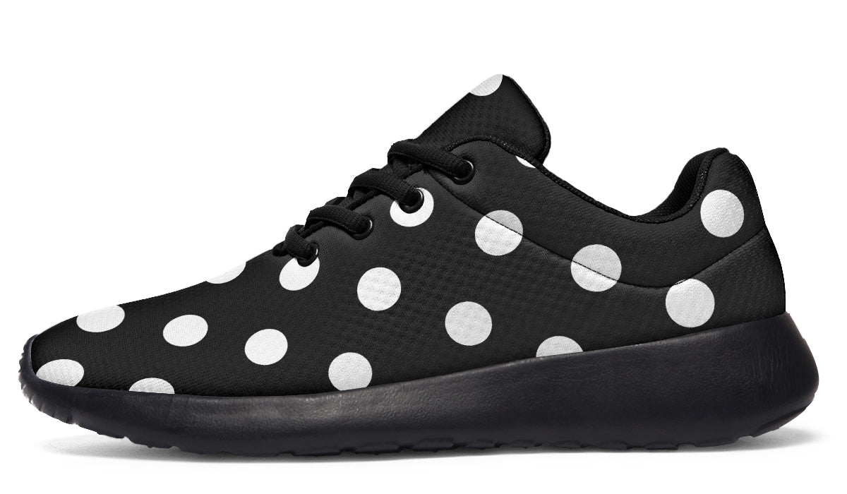 Paint It Black Polka Dot Sneakers