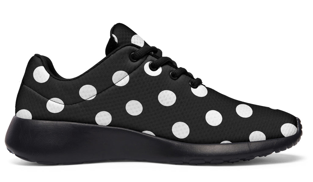 Paint It Black Polka Dot Sneakers