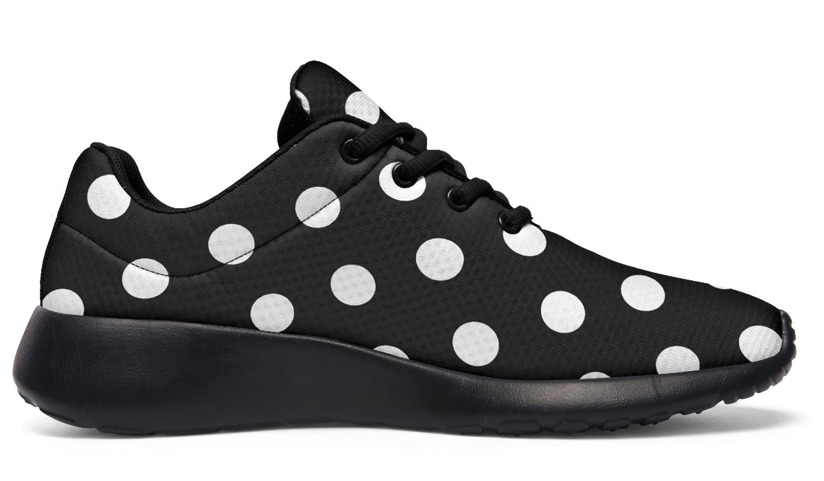 Paint It Black Polka Dot Sneakers