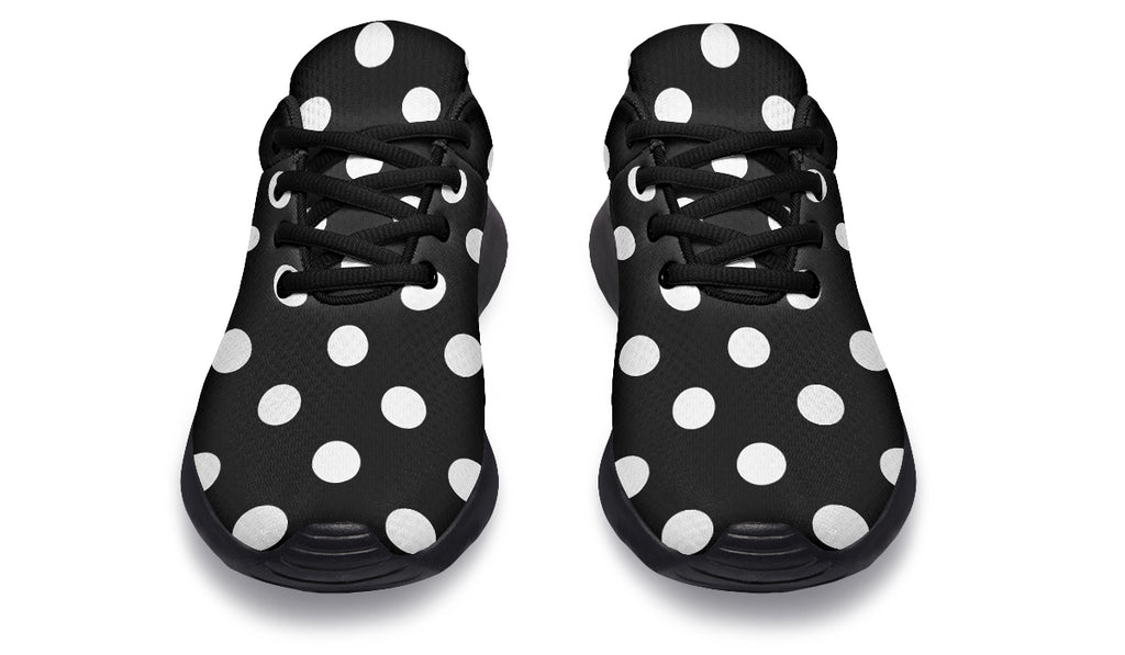 Paint It Black Polka Dot Sneakers