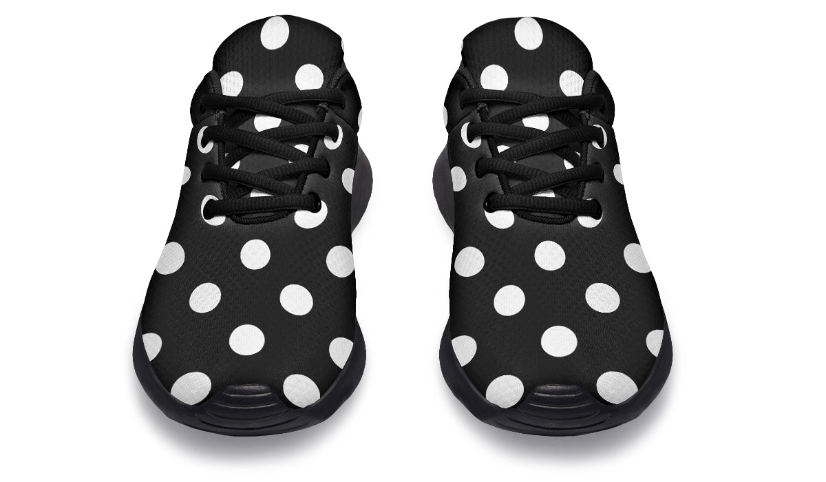 Paint It Black Polka Dot Sneakers