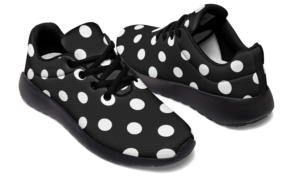 Paint It Black Polka Dot Sneakers