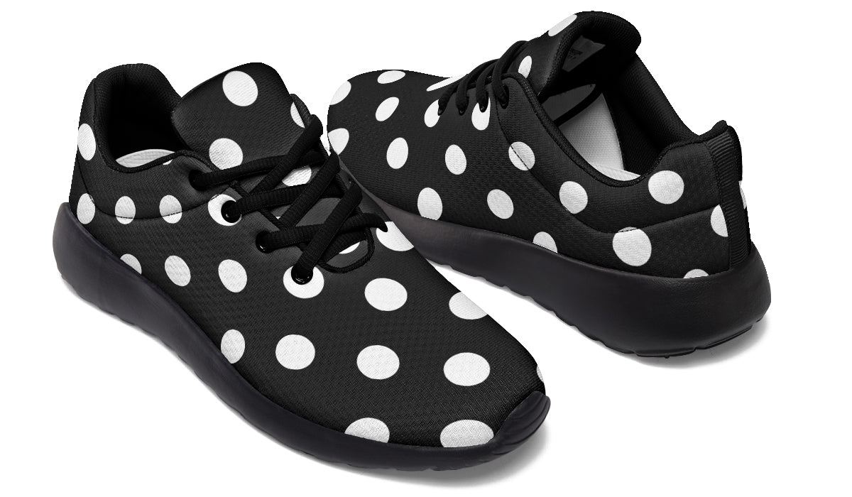 Paint It Black Polka Dot Sneakers