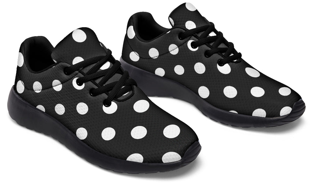 Paint It Black Polka Dot Sneakers