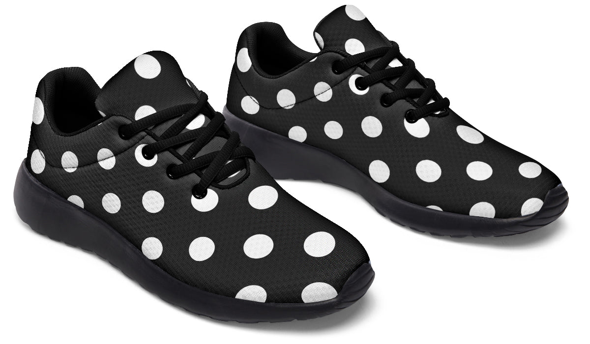 Paint It Black Polka Dot Sneakers
