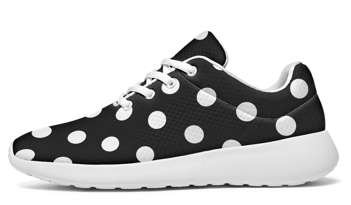 Paint It Black Polka Dot Sneakers