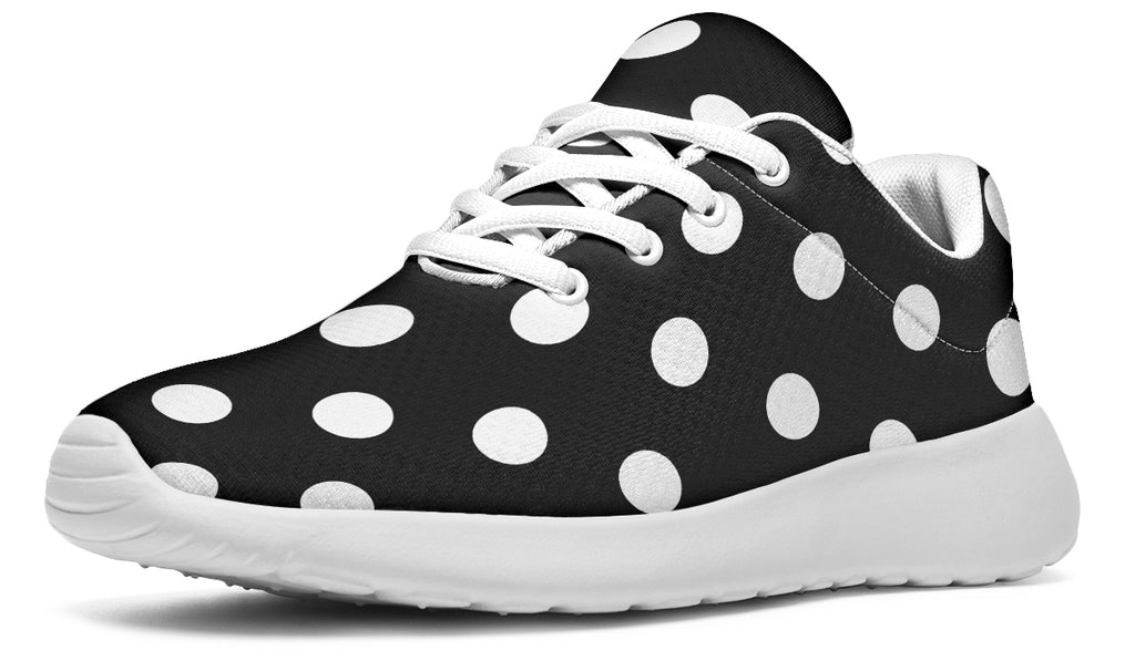 Paint It Black Polka Dot Sneakers