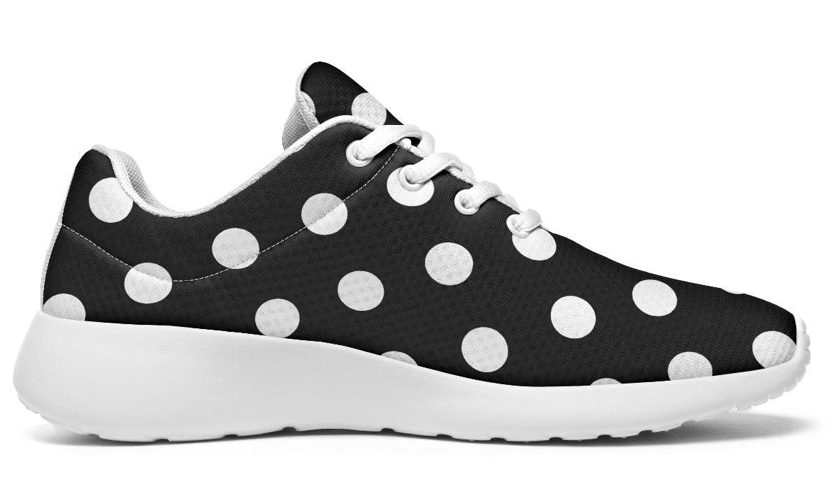 Paint It Black Polka Dot Sneakers