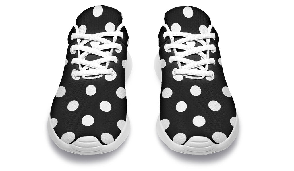 Paint It Black Polka Dot Sneakers