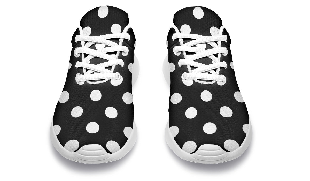 Paint It Black Polka Dot Sneakers