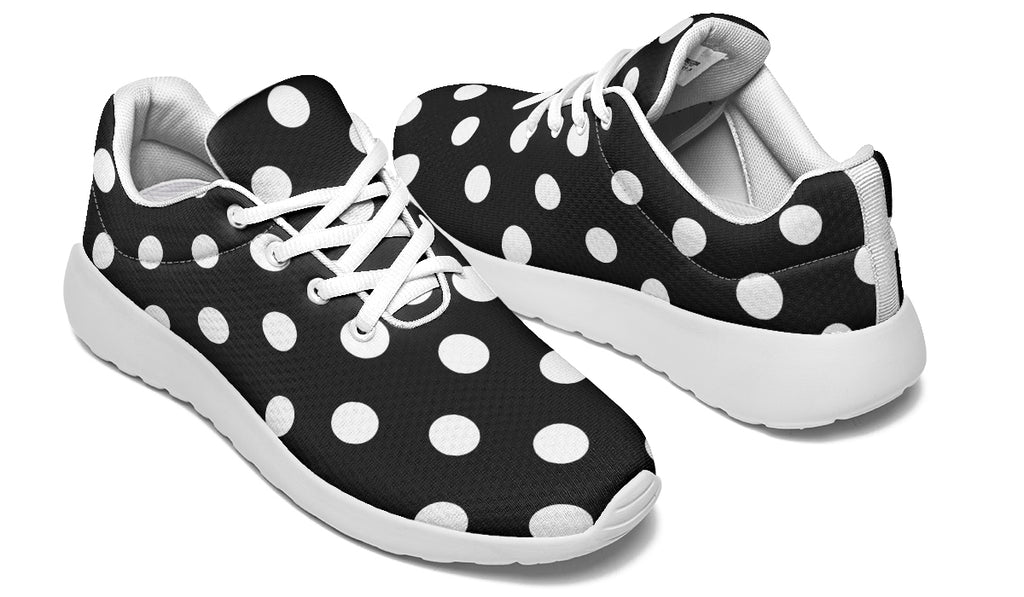 Paint It Black Polka Dot Sneakers