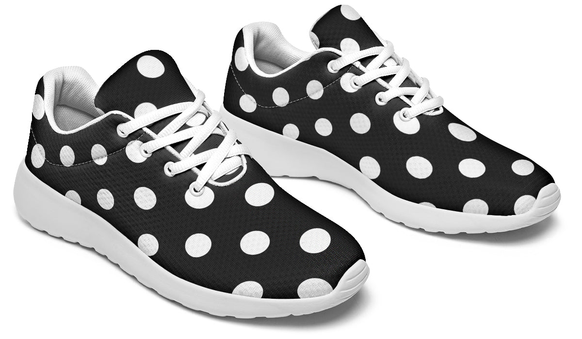 Paint It Black Polka Dot Sneakers
