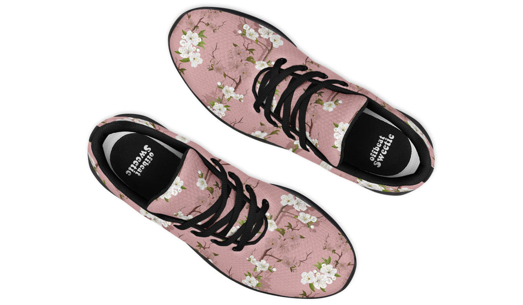 Peach Blossoms Sneakers - Offbeat Sweetie