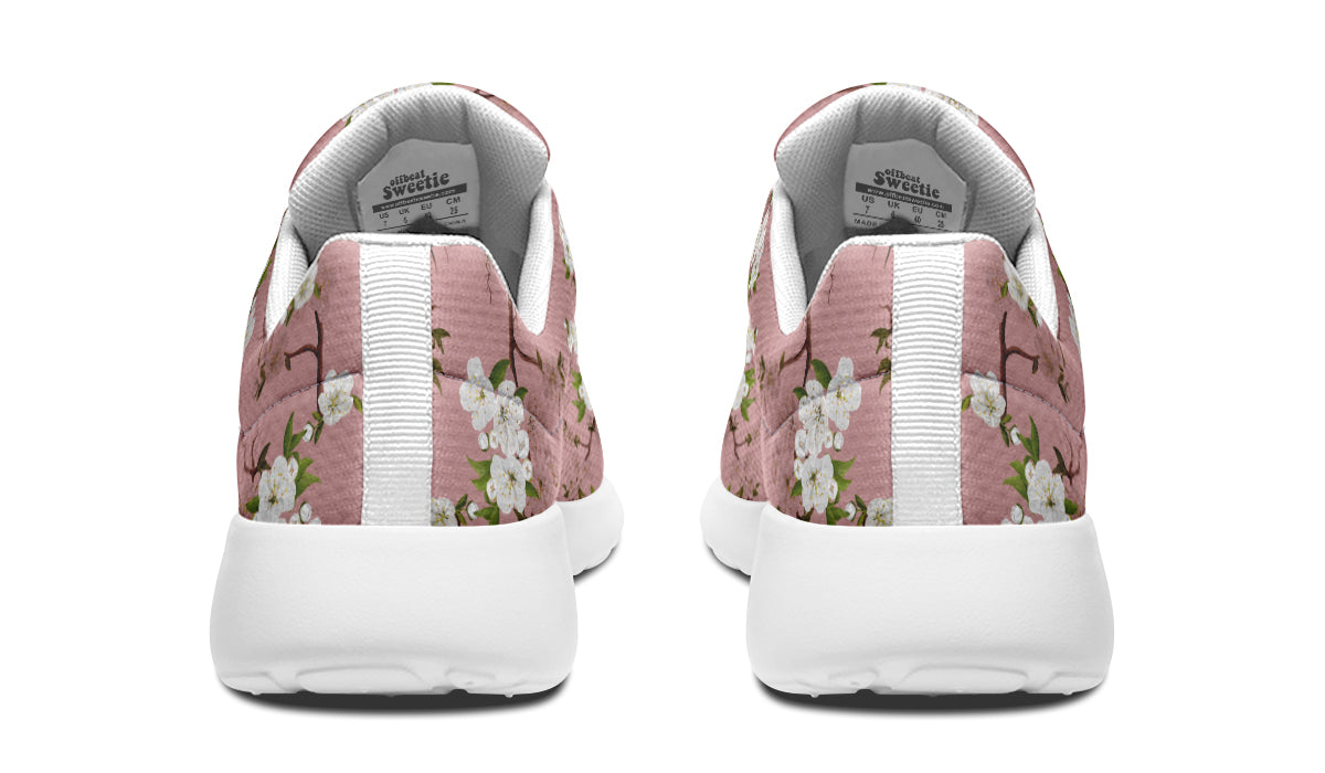 Peach Blossoms Sneakers - Offbeat Sweetie