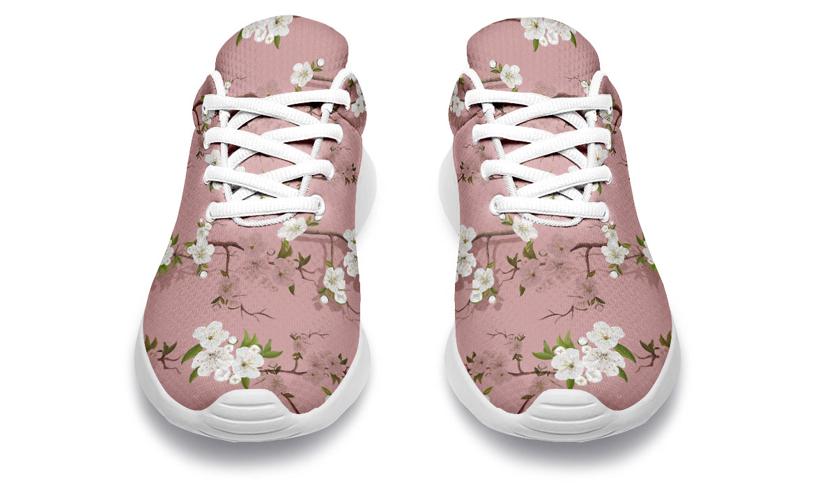Peach Blossoms Sneakers - Offbeat Sweetie