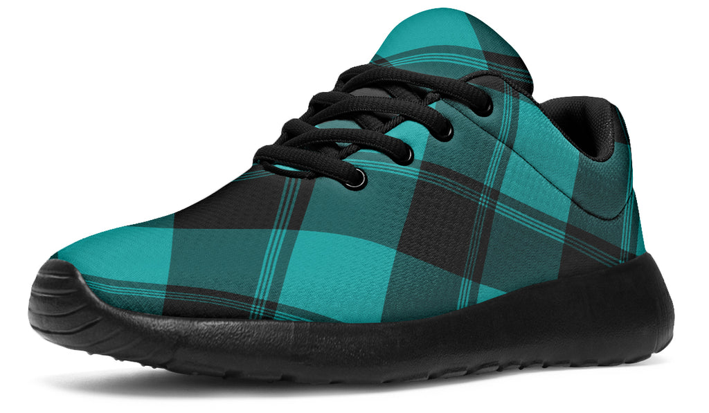 Pennyroyal Teal Plaid Sneakers