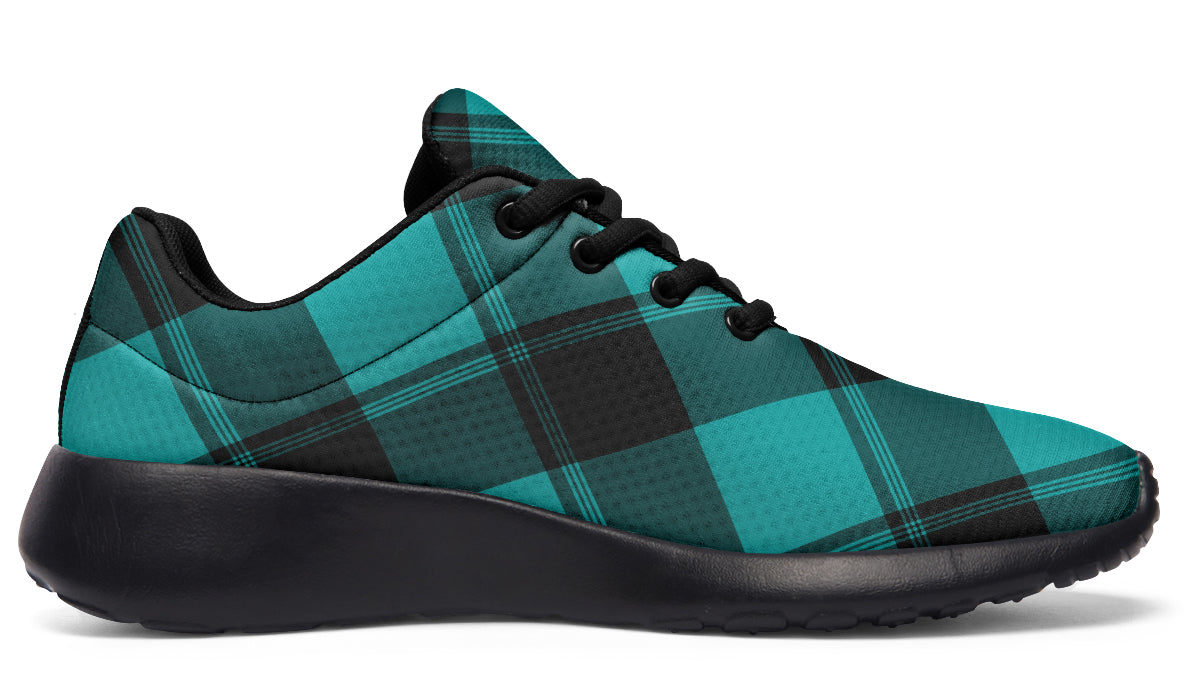 Pennyroyal Teal Plaid Sneakers