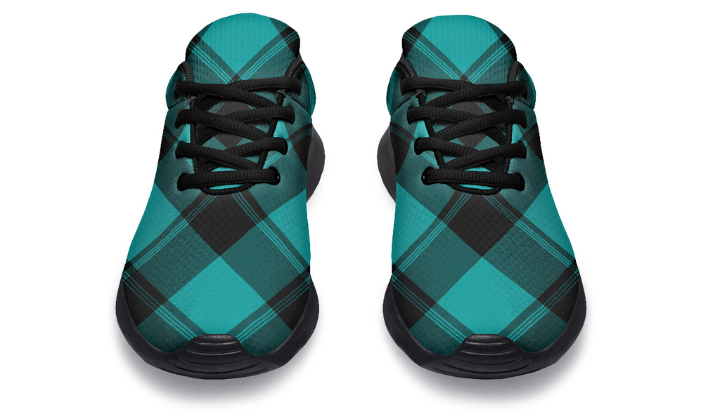 Pennyroyal Teal Plaid Sneakers