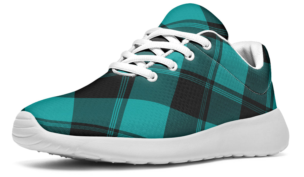 Pennyroyal Teal Plaid Sneakers