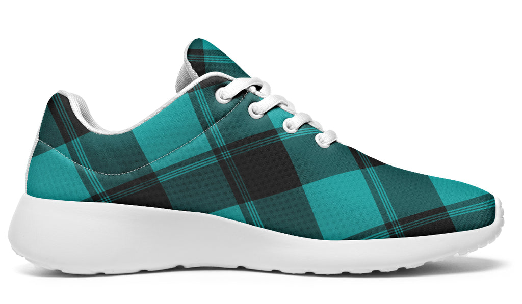 Pennyroyal Teal Plaid Sneakers