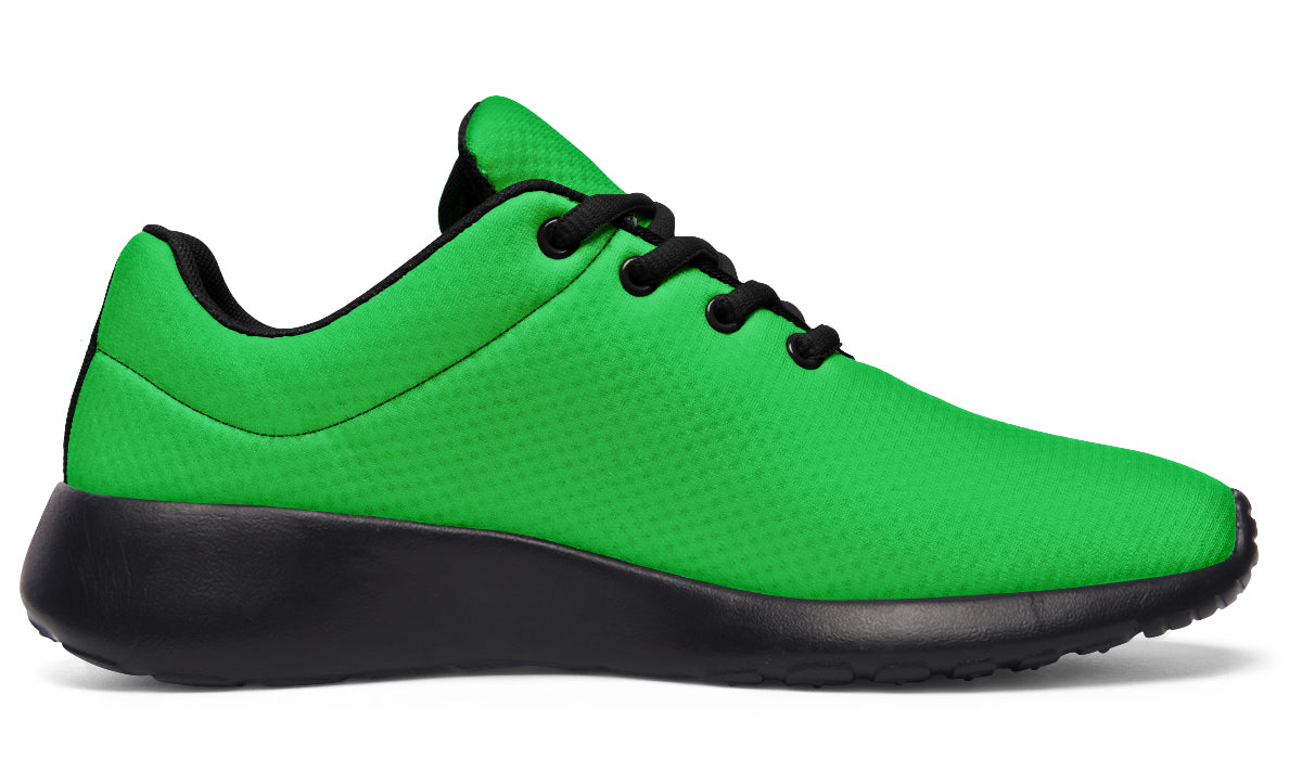Pink And Green Mismatch Sneakers