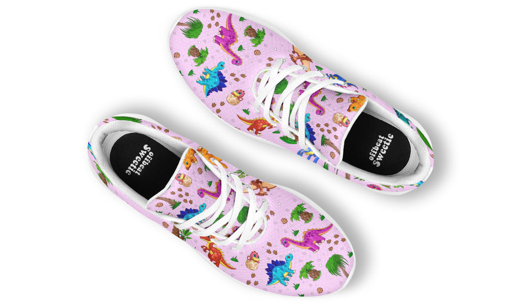 Pink Baby Dinos Sneakers - Offbeat Sweetie