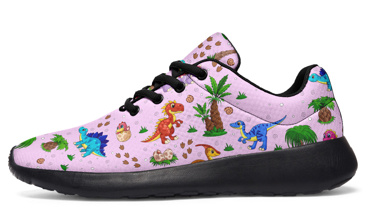Pink Baby Dinos Sneakers - Offbeat Sweetie