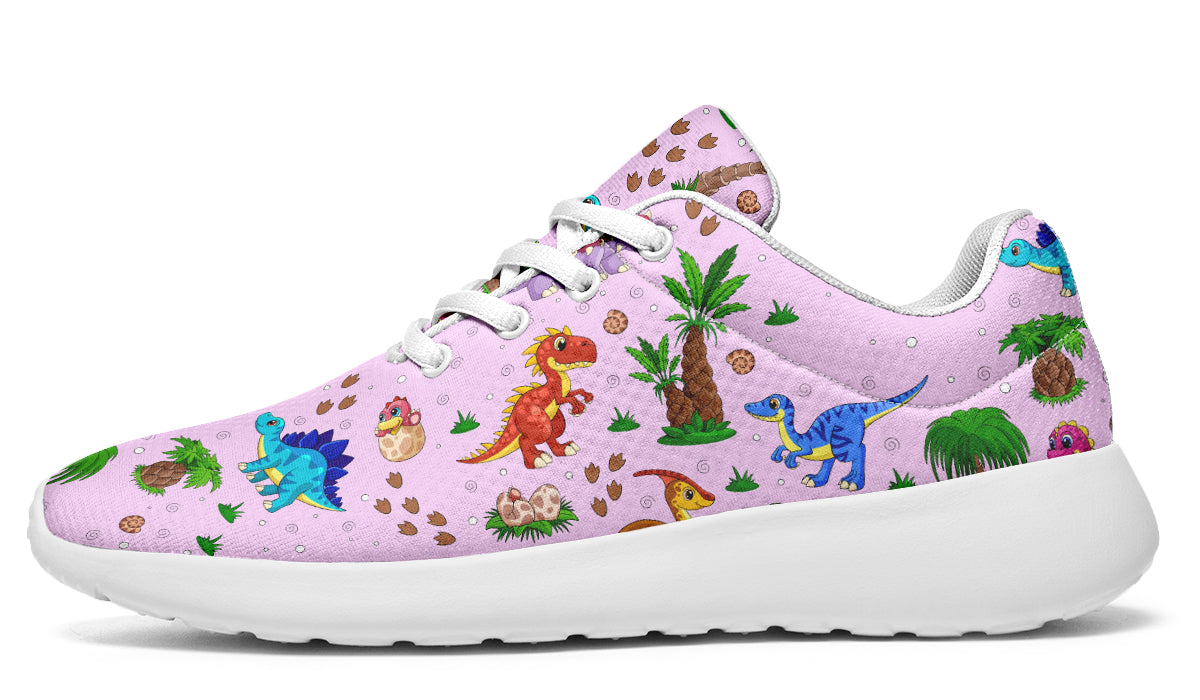 Pink Baby Dinos Sneakers - Offbeat Sweetie