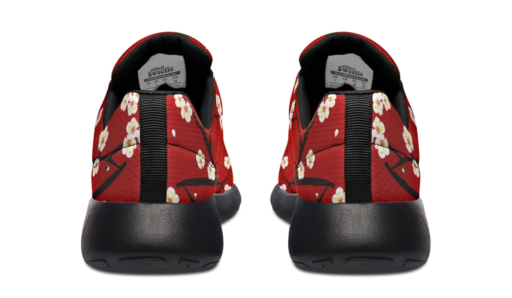 Plum Blossoms Sneakers - Offbeat Sweetie