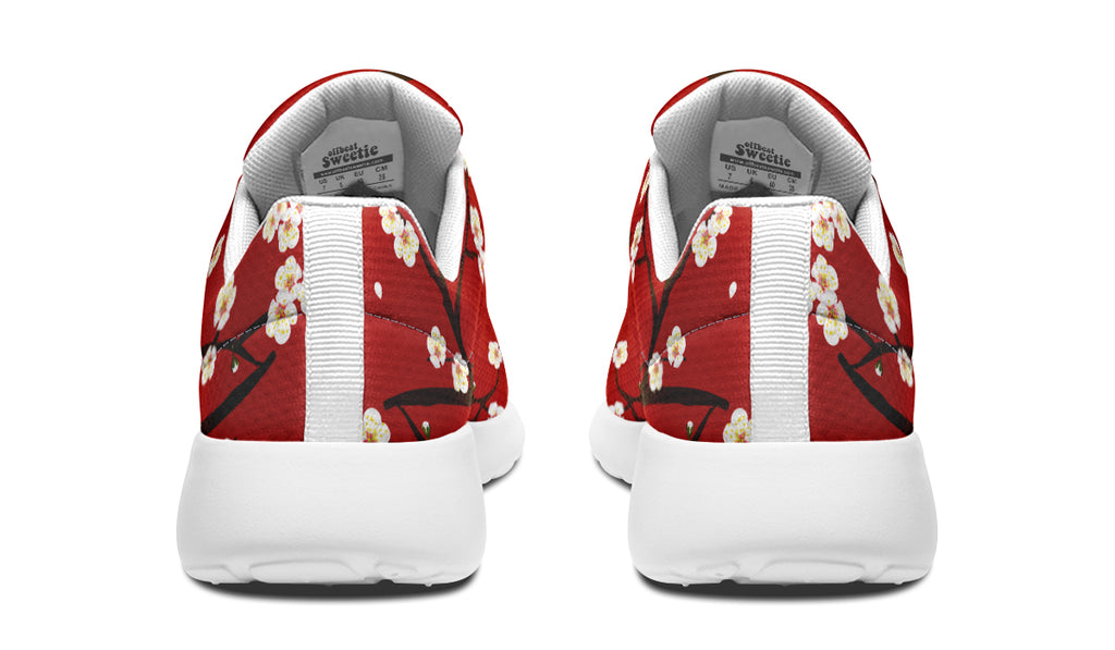 Plum Blossoms Sneakers - Offbeat Sweetie